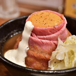 ローストビーフ大野 - 黒毛和牛のローストビーフ丼定食@税込1,760円：初期状態