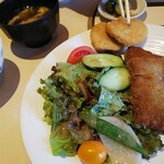 焼肉処 一品一会  - ビフカツランチ(ヒレカツ除く)