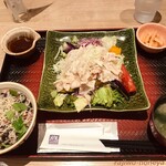 Ootoya - 豚と彩り野菜の冷しゃぶ定食