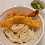 Marugame Seimen - ぶっかけうどん(並)かしわ天、いか天