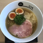 RAMEN ぶろす - 貝塩薫玉のせ　960円