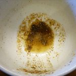 煮干らぁめん なかじま - 底のにぼし