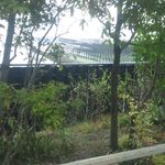 鄙の料亭地御前 - お店の個室から広島湾の牡蠣筏を望む