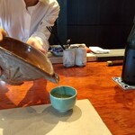 草庵 鍋島 - たっぷり頂きました♡