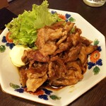 金町製麺 - 豚の生姜焼き