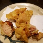 どんさん亭 - 明太子の天ぷら