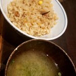 どんさん亭 - 本日のかまど飯（アサリ）