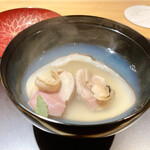 Nakamoto - ●鴨島蛤の潮汁様