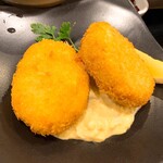 いち寅 - カニクリームコロッケ定食