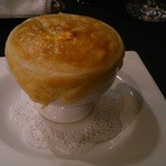 ラ・プラージュ - コンソメのスープ パイ包み  2012.10