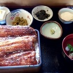 天龍 - とうとく重４，５００円＋肝吸い１００円