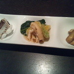 蕎麦ひら井 - 三種盛り