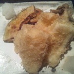 蕎麦ひら井 - アオリイカと季節の野菜の天ぷら