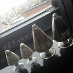 ふうみ庵 - 蕎麦粉のサンプル