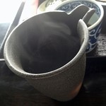 蕎麦湯は白濁サラリで美味しい