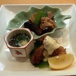 日本料理 さくら亭 - お通し扱いの前菜