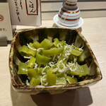 旬菜 いまり - 万願唐辛子とジャコの炊いたん