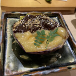 旬菜 いまり - 賀茂茄子の二色味噌