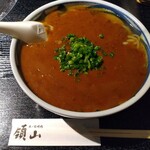 領山 - カレーうどん（大盛り・６００円）