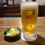 やきとりの一平 - ビールとお通し