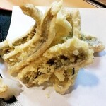 寿し割烹加久登 - 穴子天婦羅