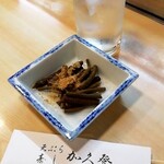 寿し割烹加久登 - お通し2021.7.21