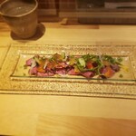 7FUKU - 黒毛和牛のローストビーフ ポン酢ジュレソース