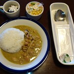 珈琲倶楽部 - グリーンカレーセット