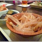 かもし家 淳吟 - お通し三種