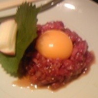 焼肉 十々 西麻布店 - ユッケ