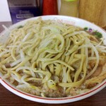 ラーメン二郎 - 天地返し(不十分)