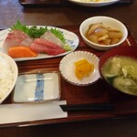 Kui tei - おさしみ定食 800円税込