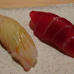 SOTO - 平目、鮪漬け