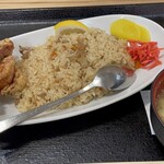 ドライブイン鳥 - 鳥から一番定食780円（外税）