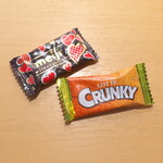 喜平 - お会計のあと、チョコをもらって帰宅です