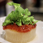 波へい - 大根レッド＋追加パクチー