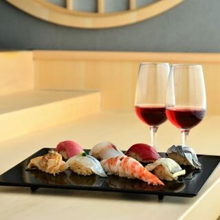 Enjoy the marriage of Sushi and wine