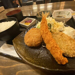 Maruumiya Hanare - ミックスフライ定食