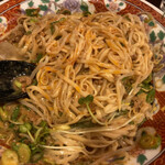 麺屋 菜心 - よく混ぜて　お好みでラー油を投入！