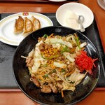 餃子の王将 バイパス宮長店 - 麻辣ソース焼きそば