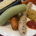 ウィンナー盛り合わせ