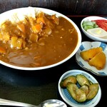 そばとごはんの店 ともえ - ジャンボカツカレー