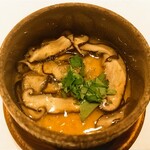 鮓 きずな - 椎茸の茶碗蒸し