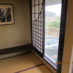 Sansuikaku - 個室窓から牛久沼が見える