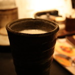 食肆屋Wan 福島店 - 生ビールは陶器で