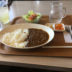 カフェ・ポワン - 料理写真:カレーセット850円