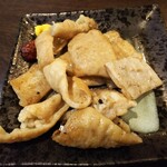 金町製麺 - ホルモン炒め