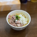 煮干し中華そば 魚魚 - 和え玉 200円