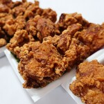 ほかほか弁当 - 今日もでかい！ から揚げの山やあ～ ww