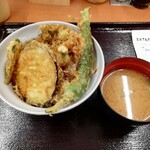 Tendon Tenya - 夏野菜天丼￥690